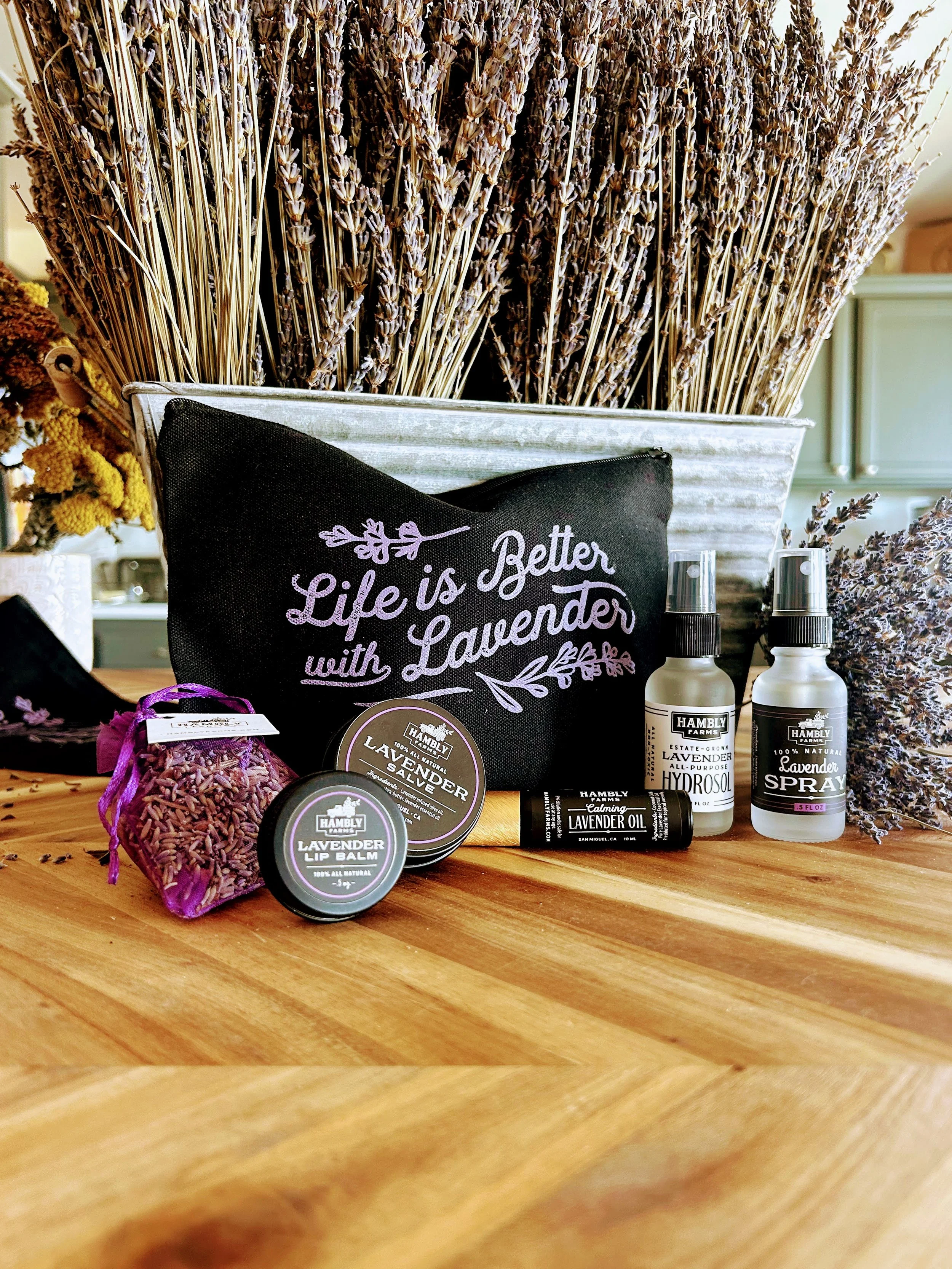Lavender Travel Set | TSA-Friendly Self-Care Gift - Hambly